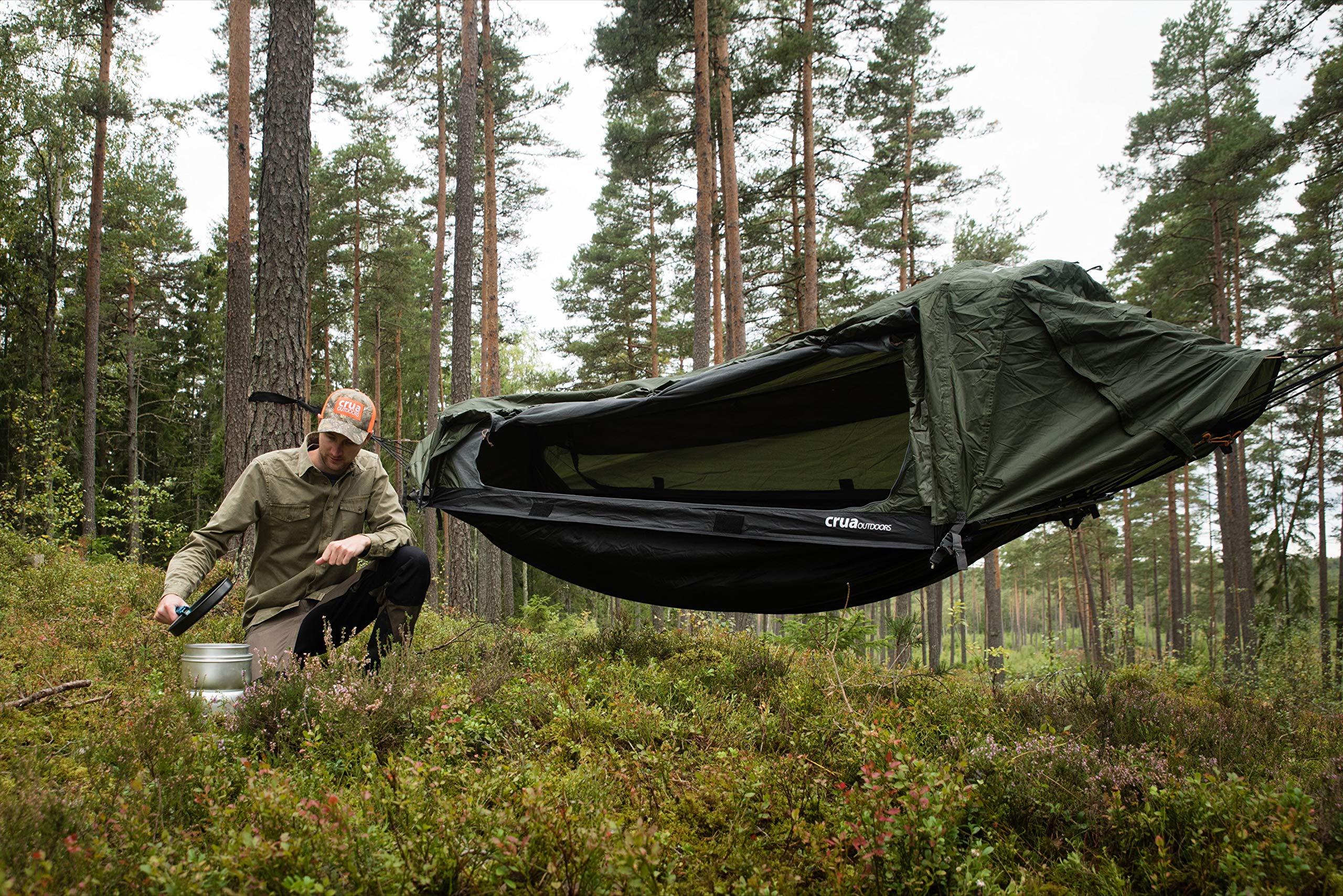 Amazon.co.jp: Crua Hybrid 1 or 2 Person Tent or Hammock Ultimate